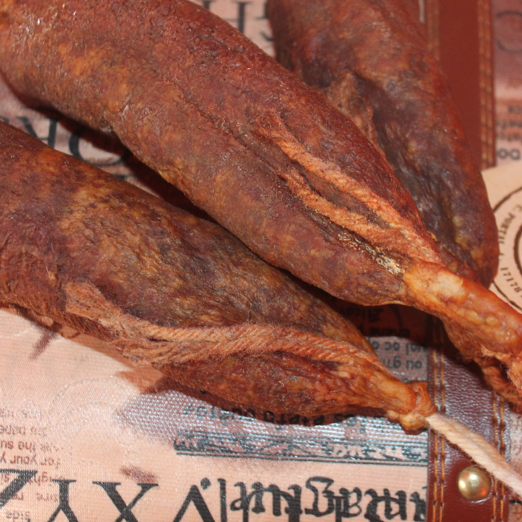 Saucisson Fumé au feu de bois